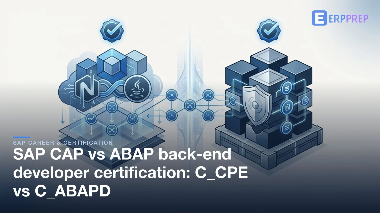 SAP CAP vs ABAP back-end developer certification: C_CPE vs C_ABAPD