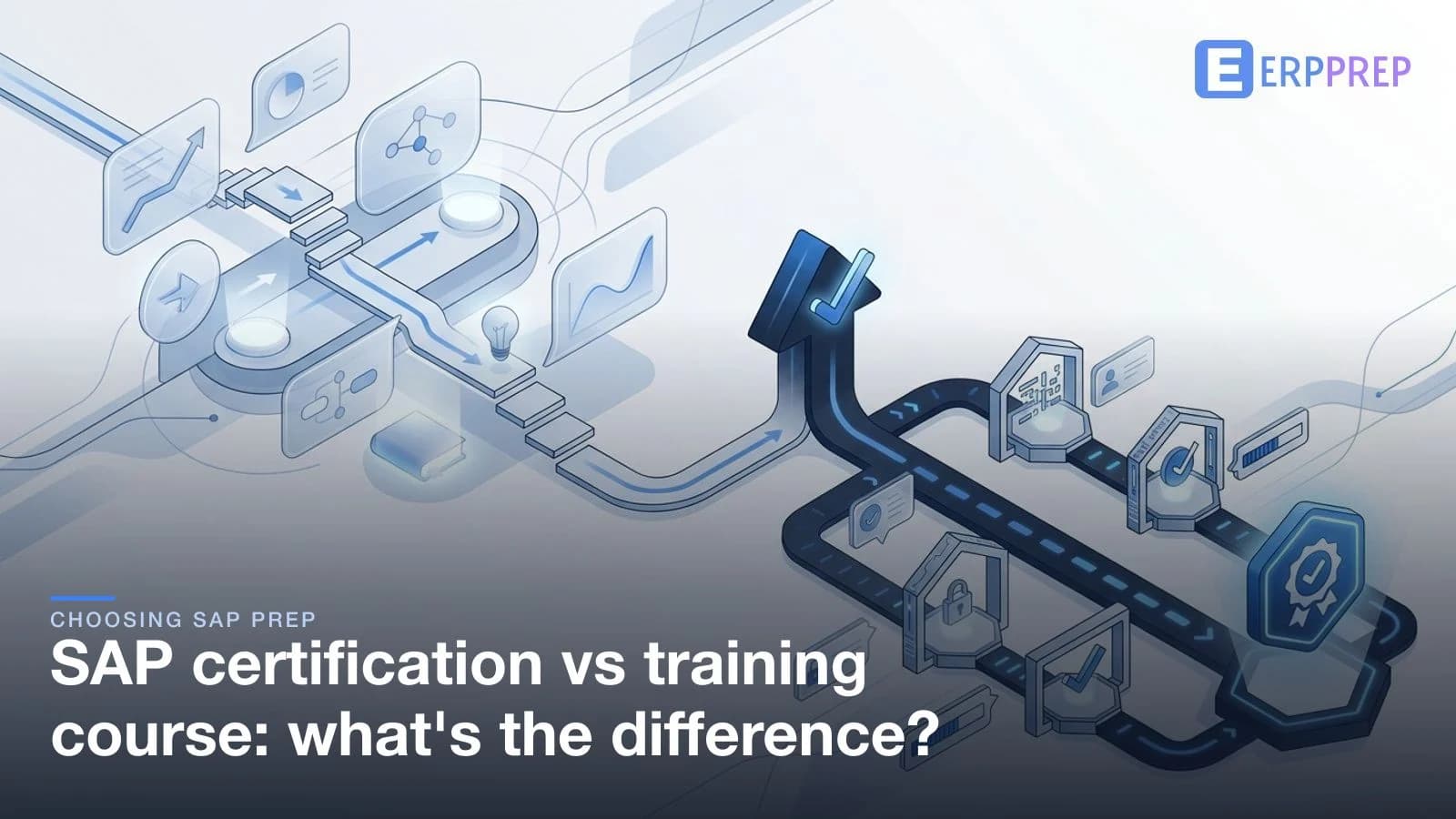 SAP certification vs training course: what's the difference?
