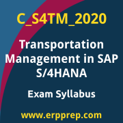 Access the C_S4TM_2020 Syllabus, C_S4TM_2020 PDF Download, C_S4TM_2020 Dumps, SAP S/4HANA Transportation Management PDF Download, and benefit from SAP free certification voucher and certification discount code.