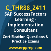 Access our free C_THR88_2411 dumps and SAP SuccessFactors Learning dumps, along with C_THR88_2411 PDF downloads and SAP SuccessFactors Learning PDF downloads, to prepare effectively for your C_THR88_2411 Certification Exam.