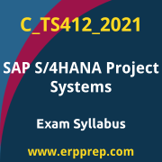 Access the C_TS412_2021 Syllabus, C_TS412_2021 PDF Download, C_TS412_2021 Dumps, SAP S/4HANA Project Systems PDF Download, and benefit from SAP free certification voucher and certification discount code.