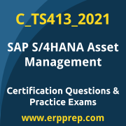 Access our free C_TS413_2021 dumps and SAP S/4HANA Asset Management dumps, along with C_TS413_2021 PDF downloads and SAP S/4HANA Asset Management PDF downloads, to prepare effectively for your C_TS413_2021 Certification Exam.