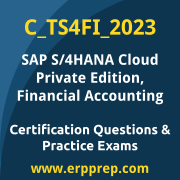 Access our free C_TS4FI_2023 dumps and SAP S/4HANA Cloud Private Edition Financial Accounting dumps, along with C_TS4FI_2023 PDF downloads and SAP S/4HANA Cloud Private Edition Financial Accounting PDF downloads, to prepare effectively for your C_TS4FI_2023 Certification Exam.