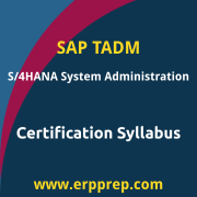 C_TADM_23 Syllabus, C_TADM_23 PDF Download, SAP C_TADM_23 Dumps, SAP S/4HANA System Administration PDF Download, SAP S/4HANA System Administration Certification