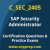 SAP Certified Associate - Security Administrator