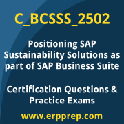 SAP Certified Associate - Positioning SAP Sustainability Solutions as part of SA