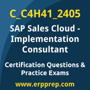 SAP Certified Associate - Implementation Consultant - SAP Sales Cloud