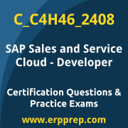 SAP Certified Associate - Developer - SAP Sales and Service Cloud