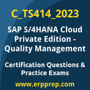 SAP Certified Associate - SAP S/4HANA Cloud Private Edition - Quality Management