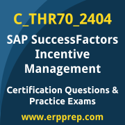 SAP Certified Associate - SAP SuccessFactors Incentive Management (fka SAP Commi