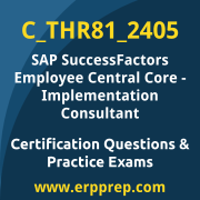 SAP Certified Application Associate - SAP SuccessFactors Employee Central Core