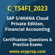 SAP Certified Associate - SAP S/4HANA Cloud Private Edition, Financial Accountin