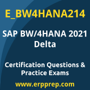 SAP Certified Specialist - SAP BW/4HANA 2021 Delta