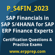 SAP Certified Professional - Financials in SAP S/4HANA for SAP ERP Finance Exper