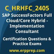 SAP Certified Associate - Implementation Consultant - SAP SuccessFactors Full Cl