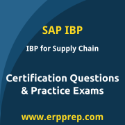 SAP Certified Associate - SAP IBP for Supply Chain