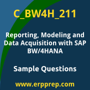 Get C_BW4H_211 Dumps Free, and SAP BW/4HANA Reporting, Modeling and Data Acquisition PDF Download for your Reporting, Modeling and Data Acquisition with SAP BW/4HANA Certification. Access C_BW4H_211 Free PDF Download to enhance your exam preparation.