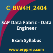 Access the C_BW4H_2404 Syllabus, C_BW4H_2404 PDF Download, C_BW4H_2404 Dumps, SAP Data Fabric Data Engineer PDF Download, and benefit from SAP free certification voucher and certification discount code.