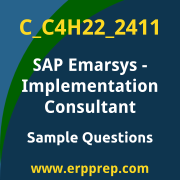 Get C_C4H22_2411 Dumps Free, and SAP Emarsys Implementation Consultant PDF Download for your SAP Emarsys - Implementation Consultant Certification. Access C_C4H22_2411 Free PDF Download to enhance your exam preparation.