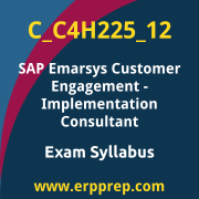 Access the C_C4H225_12 Syllabus, C_C4H225_12 PDF Download, C_C4H225_12 Dumps, SAP Emarsys Customer Engagement Implementation Consultant PDF Download, and benefit from SAP free certification voucher and certification discount code.