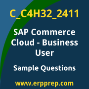 Get C_C4H32_2411 Dumps Free, and SAP Commerce Cloud Business User PDF Download for your SAP Commerce Cloud - Business User Certification. Access C_C4H32_2411 Free PDF Download to enhance your exam preparation.