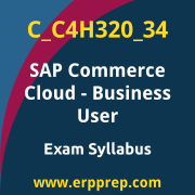 Access the C_C4H320_34 Syllabus, C_C4H320_34 PDF Download, C_C4H320_34 Dumps, SAP Commerce Cloud Business User PDF Download, and benefit from SAP free certification voucher and certification discount code.