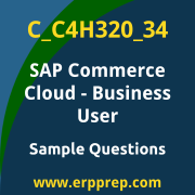 Get C_C4H320_34 Dumps Free, and SAP Commerce Cloud Business User PDF Download for your SAP Commerce Cloud - Business User Certification. Access C_C4H320_34 Free PDF Download to enhance your exam preparation.