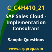 Get C_C4H410_21 Dumps Free, and SAP Sales Cloud Implementation Consultant PDF Download for your SAP Sales Cloud - Implementation Consultant Certification. Access C_C4H410_21 Free PDF Download to enhance your exam preparation.