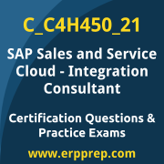 Access our free C_C4H450_21 dumps and SAP Sales and Service Cloud Integration Consultant dumps, along with C_C4H450_21 PDF downloads and SAP Sales and Service Cloud Integration Consultant PDF downloads, to prepare effectively for your C_C4H450_21 Certification Exam.
