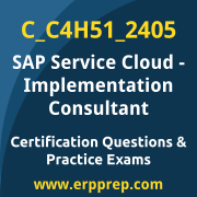 Access our free C_C4H51_2405 dumps and SAP Service Cloud - Implementation Consultant dumps, along with C_C4H51_2405 PDF downloads and SAP Service Cloud - Implementation Consultant PDF downloads, to prepare effectively for your C_C4H51_2405 Certification Exam.