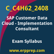 Access the C_C4H62_2408 Syllabus, C_C4H62_2408 PDF Download, C_C4H62_2408 Dumps, SAP Customer Data Cloud Implementation Consultant PDF Download, and benefit from SAP free certification voucher and certification discount code.