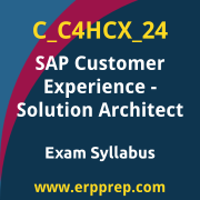 Access the C_C4HCX_24 Syllabus, C_C4HCX_24 PDF Download, C_C4HCX_24 Dumps, SAP Customer Experience Solution Architect PDF Download, and benefit from SAP free certification voucher and certification discount code.