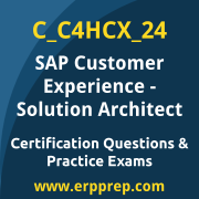 Access our free C_C4HCX_24 dumps and SAP Customer Experience Solution Architect dumps, along with C_C4HCX_24 PDF downloads and SAP Customer Experience Solution Architect PDF downloads, to prepare effectively for your C_C4HCX_24 Certification Exam.