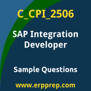 Get C_CPI_2506 Dumps Free, and SAP Integration Developer PDF Download for your SAP Integration Developer Certification. Access C_CPI_2506 Free PDF Download to enhance your exam preparation.