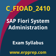 Access the C_FIOAD_2410 Syllabus, C_FIOAD_2410 PDF Download, C_FIOAD_2410 Dumps, SAP Fiori System Administration PDF Download, and benefit from SAP free certification voucher and certification discount code.