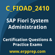 Access our free C_FIOAD_2410 dumps and SAP Fiori System Administration dumps, along with C_FIOAD_2410 PDF downloads and SAP Fiori System Administration PDF downloads, to prepare effectively for your C_FIOAD_2410 Certification Exam.