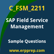 Get C_FSM_2211 Dumps Free, and SAP Field Service Management PDF Download for your SAP Field Service Management Certification. Access C_FSM_2211 Free PDF Download to enhance your exam preparation.