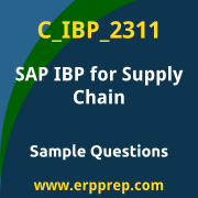 Get C_IBP_2311 Dumps Free, and SAP IBP for Supply Chain PDF Download for your SAP IBP for Supply Chain Certification. Access C_IBP_2311 Free PDF Download to enhance your exam preparation.