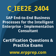 Access our free C_IEE2E_2404 dumps and SAP End-to-End Business Processes for the Intelligent Enterprise dumps, along with C_IEE2E_2404 PDF downloads and SAP End-to-End Business Processes for the Intelligent Enterprise PDF downloads, to prepare effectively for your C_IEE2E_2404 Certification Exam.