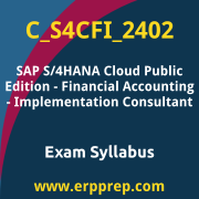 Access the C_S4CFI_2402 Syllabus, C_S4CFI_2402 PDF Download, C_S4CFI_2402 Dumps, SAP S/4HANA Cloud Public Edition Financial Accounting PDF Download, and benefit from SAP free certification voucher and certification discount code.