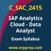 Access the C_SAC_2415 Syllabus, C_SAC_2415 PDF Download, C_SAC_2415 Dumps, SAP Analytics Cloud Data Analyst PDF Download, and benefit from SAP free certification voucher and certification discount code.