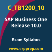 Access the C_TB1200_10 Syllabus, C_TB1200_10 PDF Download, C_TB1200_10 Dumps, SAP Business One PDF Download, and benefit from SAP free certification voucher and certification discount code.