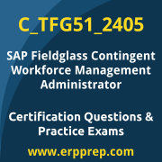 Access our free C_TFG51_2405 dumps and SAP Fieldglass Contingent Workforce Management Administrator dumps, along with C_TFG51_2405 PDF downloads and SAP Fieldglass Contingent Workforce Management Administrator PDF downloads, to prepare effectively for your C_TFG51_2405 Certification Exam.