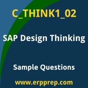 Get C_THINK1_02 Dumps Free, and SAP Design Thinking PDF Download for your SAP Design Thinking Certification. Access C_THINK1_02 Free PDF Download to enhance your exam preparation.