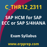 Access the C_THR12_2311 Syllabus, C_THR12_2311 PDF Download, C_THR12_2311 Dumps, SAP HCM for SAP S/4HANA PDF Download, and benefit from SAP free certification voucher and certification discount code.
