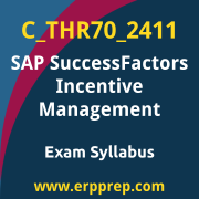 Access the C_THR70_2411 Syllabus, C_THR70_2411 PDF Download, C_THR70_2411 Dumps, SAP SuccessFactors Incentive Management PDF Download, and benefit from SAP free certification voucher and certification discount code.