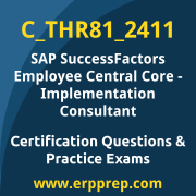 Access our free C_THR81_2411 dumps and SAP SuccessFactors Employee Central Core dumps, along with C_THR81_2411 PDF downloads and SAP SuccessFactors Employee Central Core PDF downloads, to prepare effectively for your C_THR81_2411 Certification Exam.