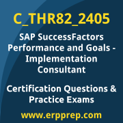 Access our free C_THR82_2405 dumps and SAP SuccessFactors Performance and Goals dumps, along with C_THR82_2405 PDF downloads and SAP SuccessFactors Performance and Goals PDF downloads, to prepare effectively for your C_THR82_2405 Certification Exam.