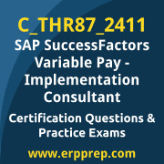 Access our free C_THR87_2411 dumps and SAP SuccessFactors Variable Pay dumps, along with C_THR87_2411 PDF downloads and SAP SuccessFactors Variable Pay PDF downloads, to prepare effectively for your C_THR87_2411 Certification Exam.