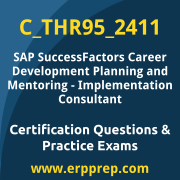 Access our free C_THR95_2411 dumps and SAP SuccessFactors Career Development Planning and Mentoring dumps, along with C_THR95_2411 PDF downloads and SAP SuccessFactors Career Development Planning and Mentoring PDF downloads, to prepare effectively for your C_THR95_2411 Certification Exam.